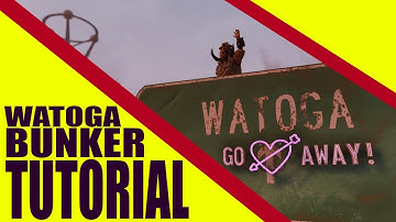 CAMP Tutorial - Watoga Underground Bunker