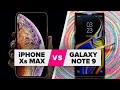 iPhone XS Max vs. Galaxy Note 9: Spec comparison