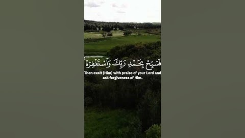 سورة النصر بصوت الشيخ ياسر الدوسري #المصحف #راحة_نفسية #اكسبلور #ياسر_الدوسري #القرآن_الكريم