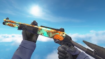 XM1014 | Bone Machine (Minimal Wear) | CS:GO Skin Showcase