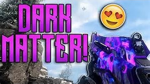 How to get Dark matter camo on Bo3 instantly!