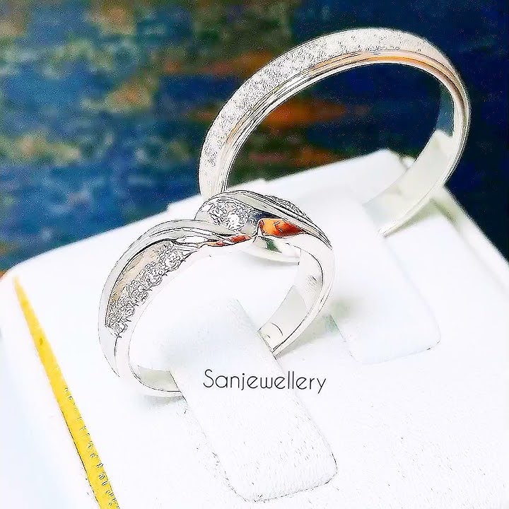 cincin nikah kawin tunangan couple sanjewellery
