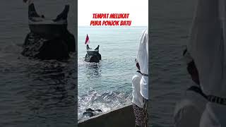 Panca tirta tempat melukat, pura ponjok batu buleleng#hindu #bali #agama #upacara #2023 #shorts