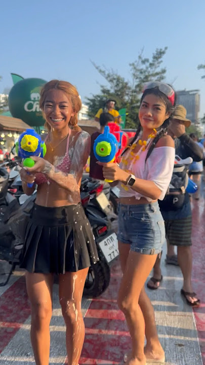 Happy Songkran Thailand #pattaya #songkran2024