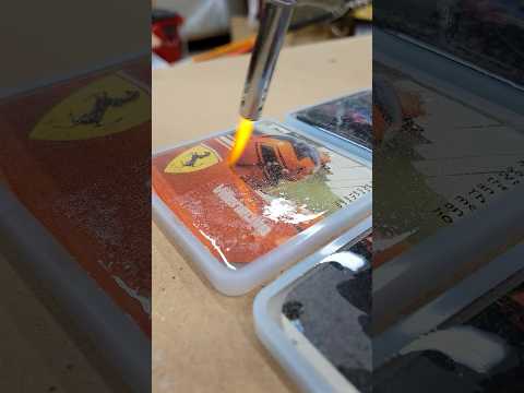 Formula Coasters. #epoxy #diy #art #formula1 #vintage