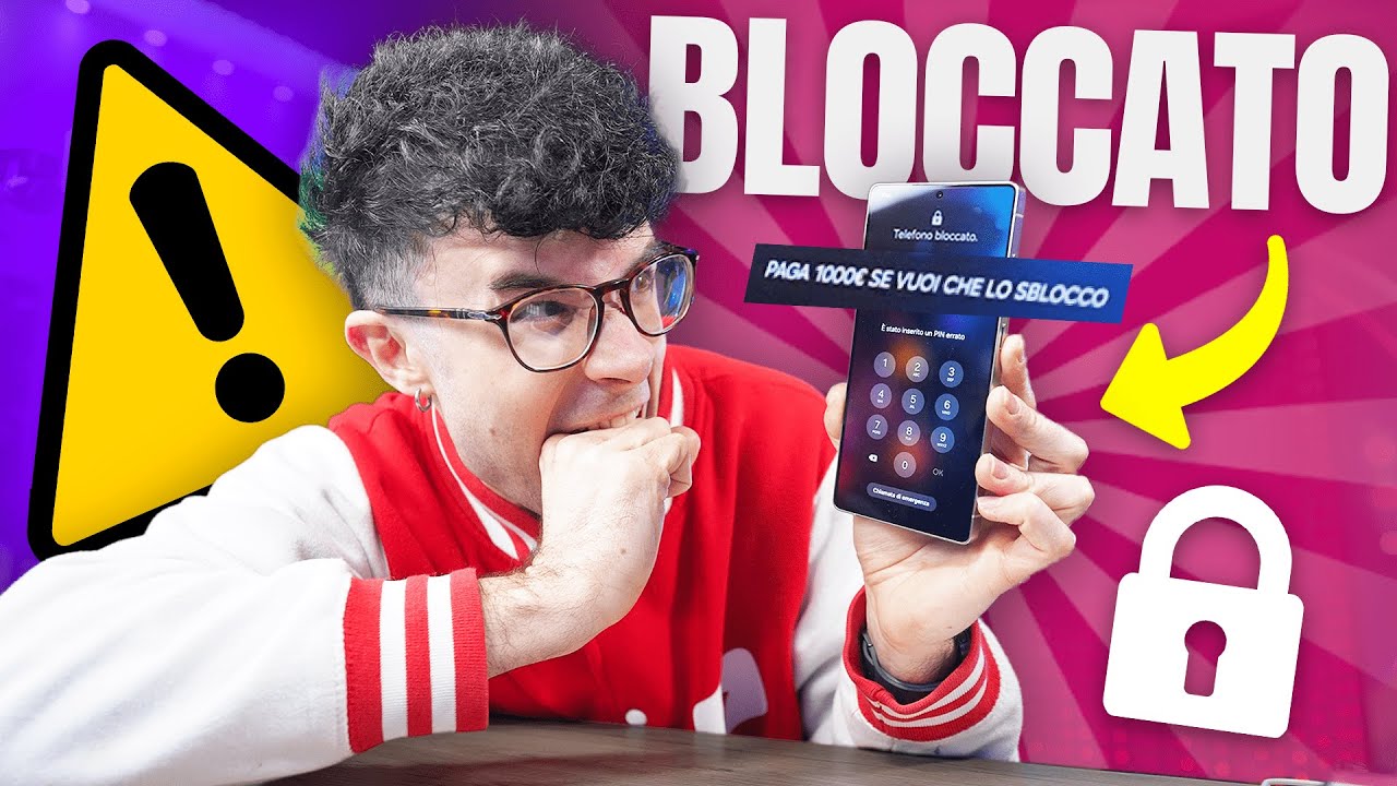 MI HANNO BLOCCATO IL TELEFONO DA REMOTO CON UN SEMPLICE LINK! 😨 STATE ATTENTI! ⚠️