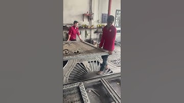 Cửa cổng rào sắt nghệ thuật CNC #art