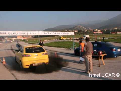 Seat Ibiza TDI 400 HP vs BMW ///M5 E60 V10 Drag Race