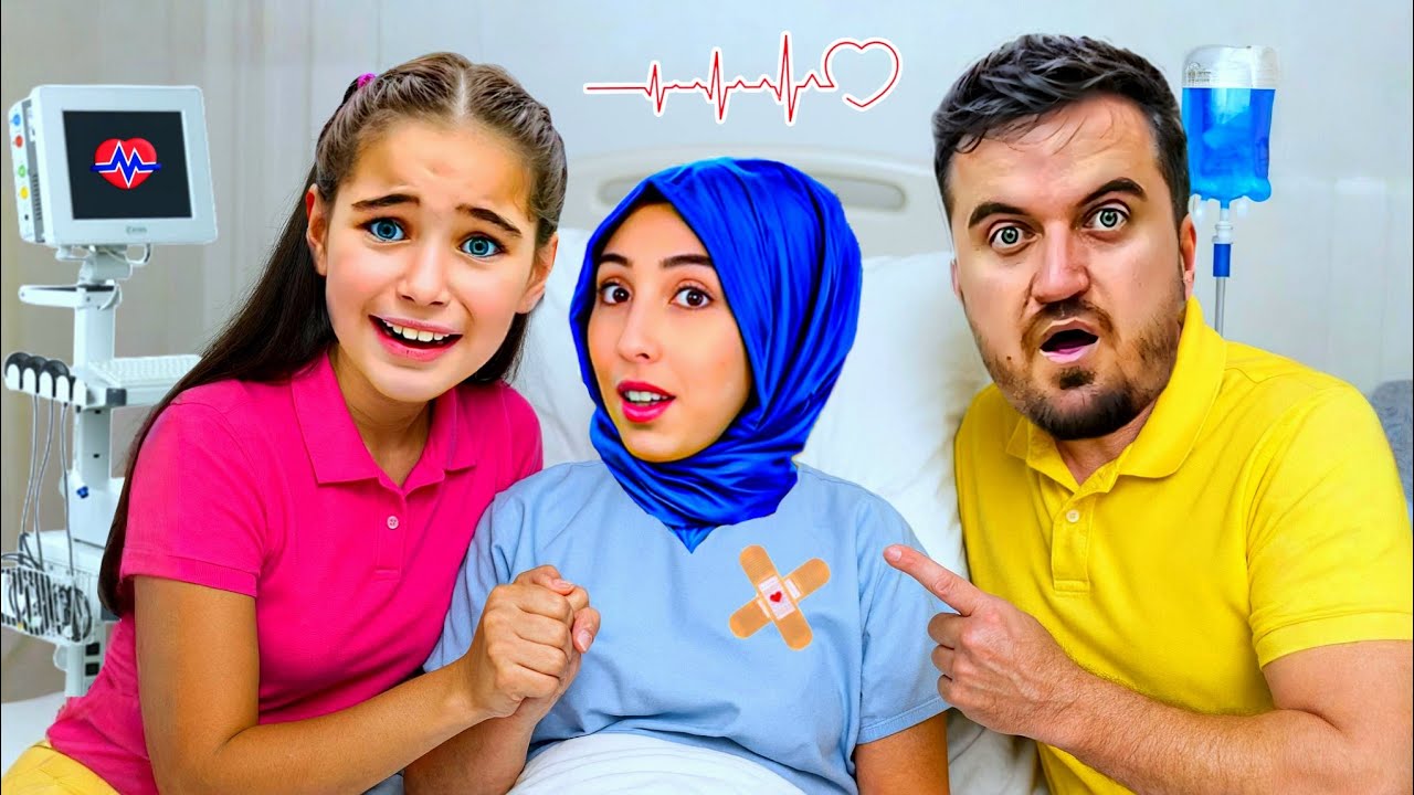 ANNEM HASTA OLDU EYVAH ‼️ ELİF SİNEM HEMŞİRE OLDU İLAÇ VERDİ !! 