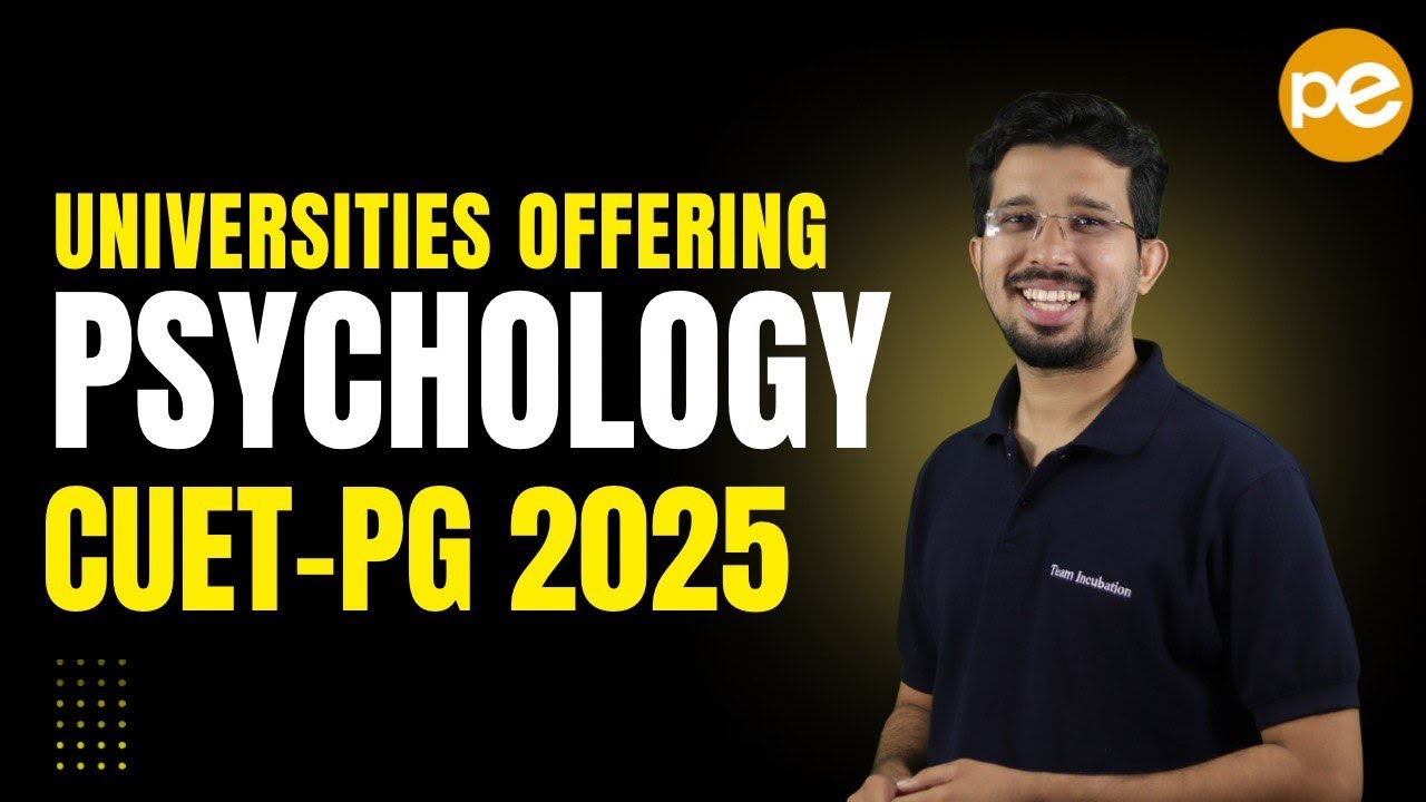 Universities offering MA/MSc Psychology through CUET PG | PEPP Learning