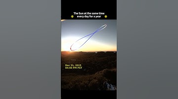 Solar Analemma #timelapse #astronomy