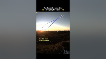 Solar Analemma #timelapse #astronomy