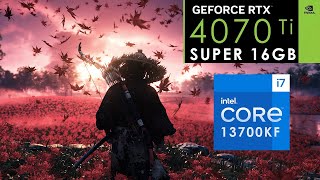 Ghost of Tsushima gameplay  i7 13700KF + RTX  4070ti super