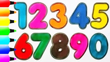 1234567890 | Easy Learn Color Names With NB Arts