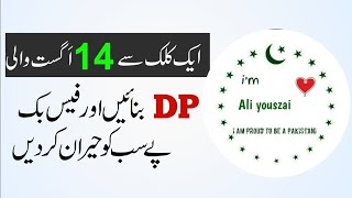 How To Make Independence Day DP | How to Create 14 August DP #14August #14AugustSticker screenshot 3