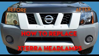 How To Replace The Headlamps In A Nissan Xterra