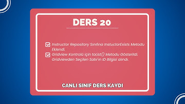 Ders 20 4 - OOP Nesne Tabanlı Programlama