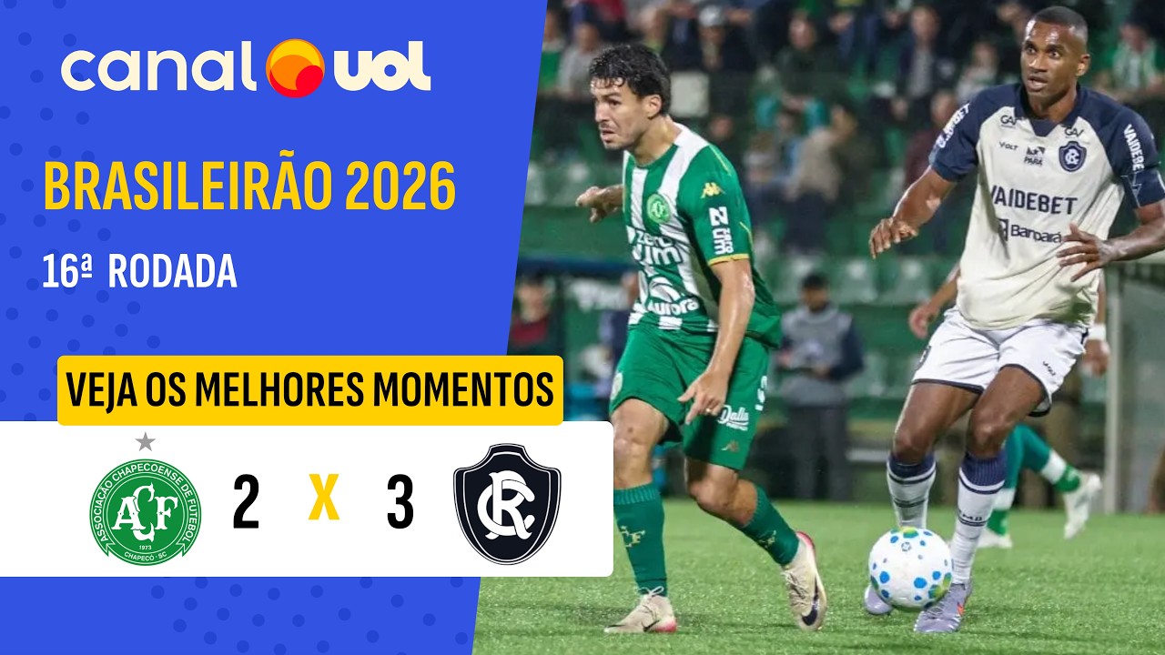 CHAPECOENSE 2 X 3 REMO | MELHORES MOMENTOS | RODADA 17 BRASILEIRÃO 2026
