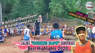 Alex Dodong Sapo Reuyan Best Highlights 2020 Volleyball Dayon-Dayon