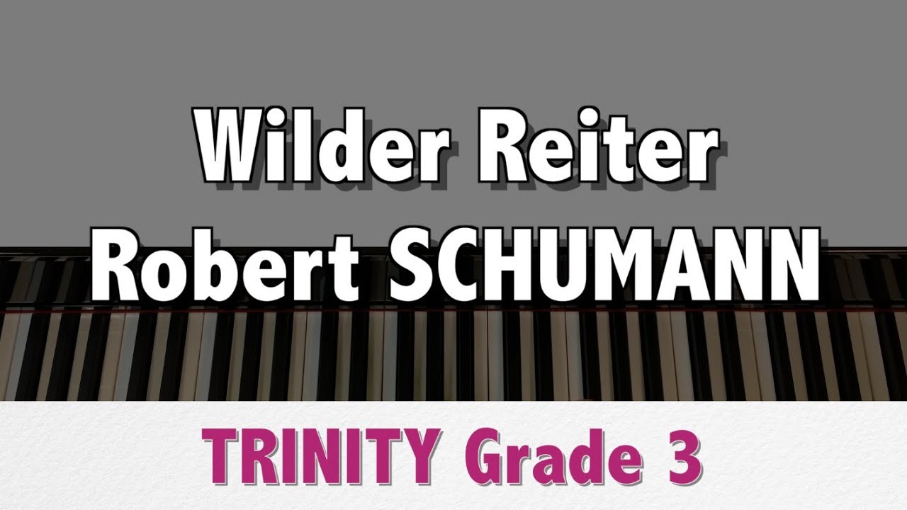 Wilder Reiter (op.68, no.8) by R. Schumann - TUTORIAL