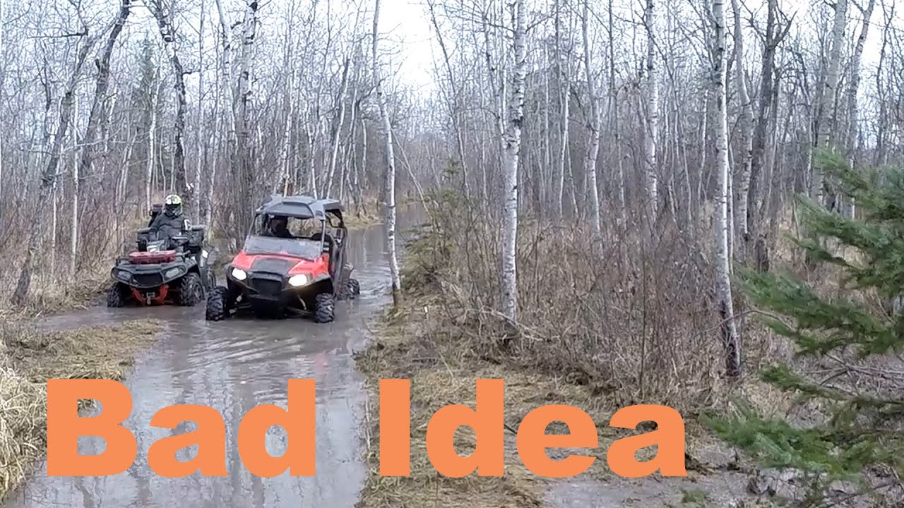 Bad Idea - Polaris RZR S 800 - East Nisbet Forest Trails