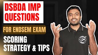 DSBDA IMP Questions For Endsem Exam | Scoring Strategy & Tips | #sppuexam #dsbda