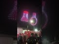Drone show after Lenny Kravitz performed.