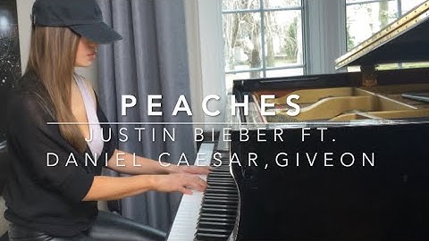 Justin Bieber ft Daniel Caesar & Giveon - Peaches (Piano Cover) by MUI