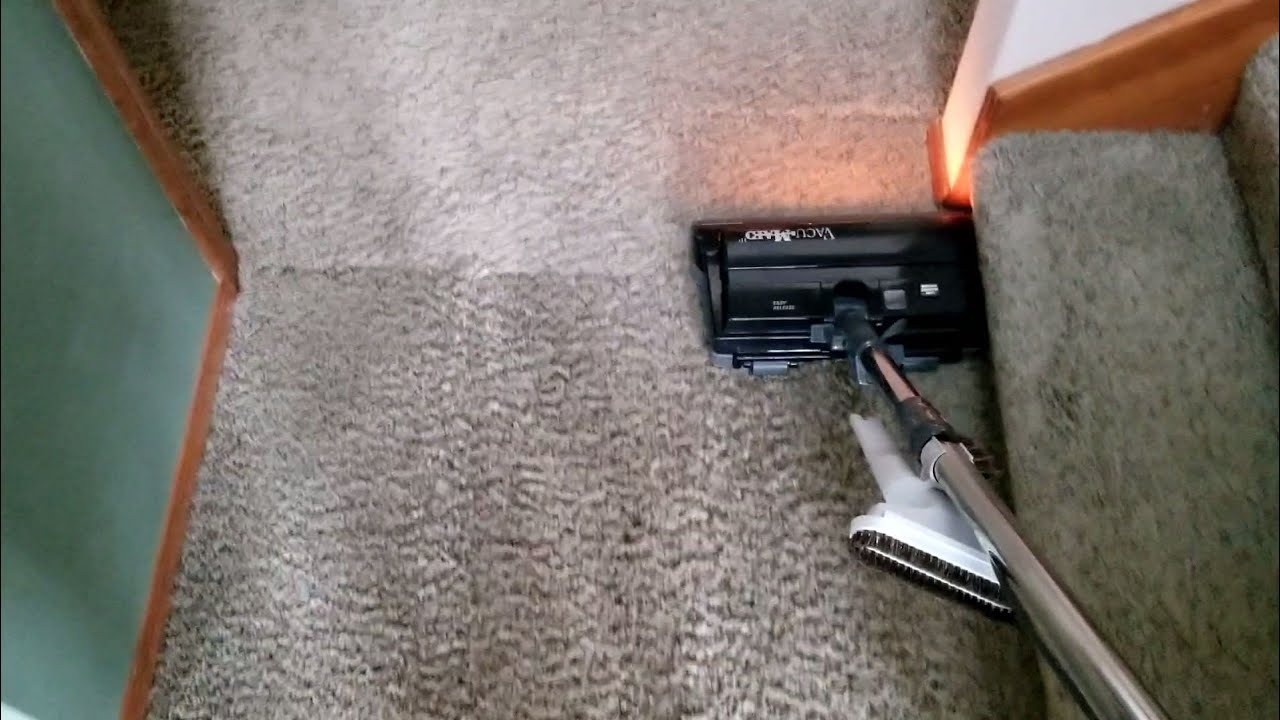 Vacuuming with the Vacumaid Central Vacuum (3) YouTube