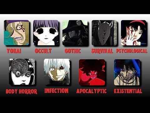 9 HORROR ANIME SUBGENRES EXPLAINED (AND THE BEST BEST ONES YOU NEED TO WATCH!) thumbnail