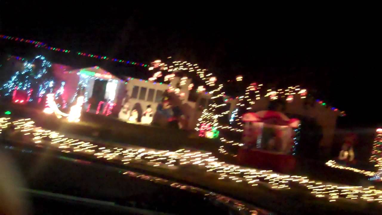 Candy Cane Lane Woodland Hills, California December 2011 YouTube