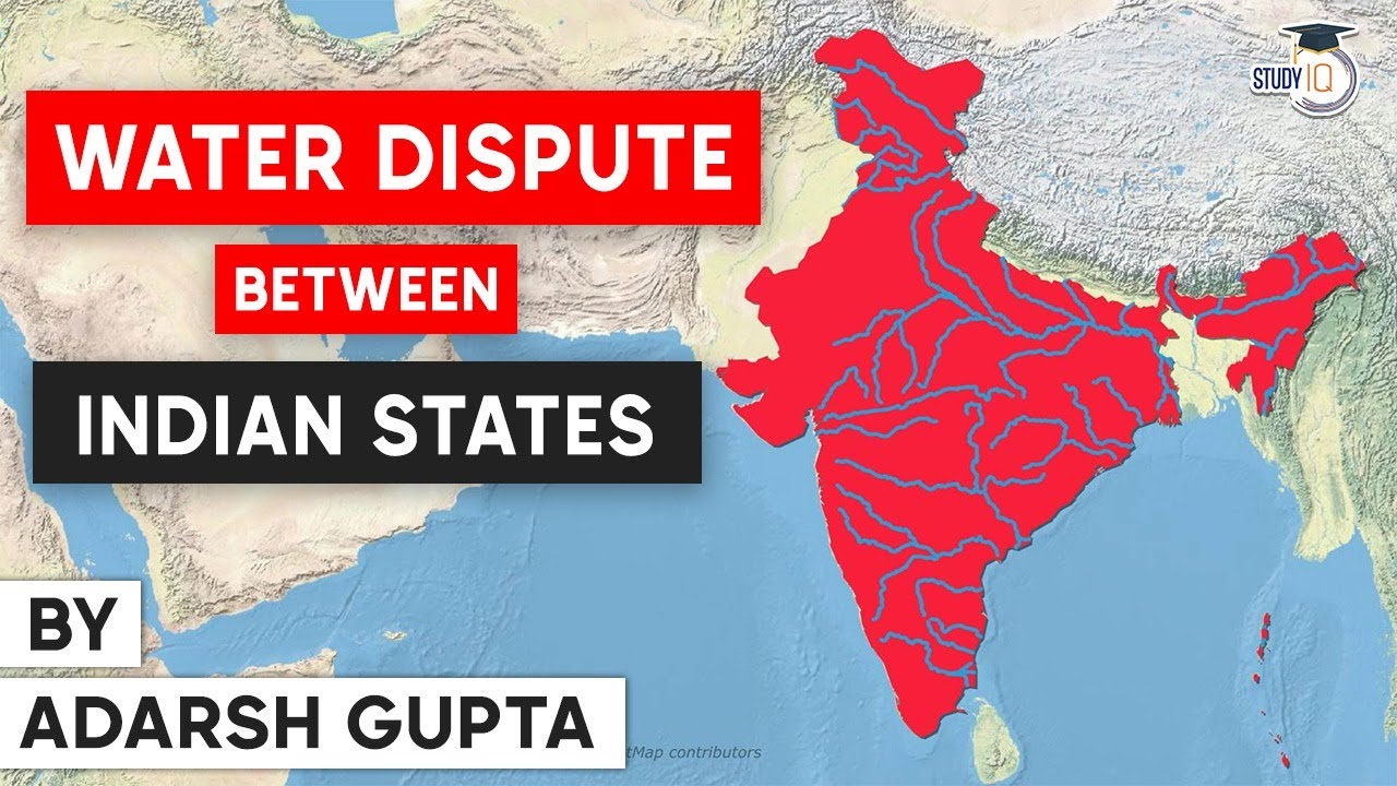 essay on water disputes between states in federal india