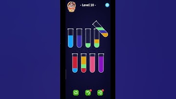 Colour sort game part 1 #hvuvgaming#games#gaming#shorts