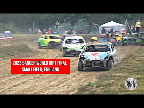 Banger World Dirt Final 2023 - Smallfield, England.
