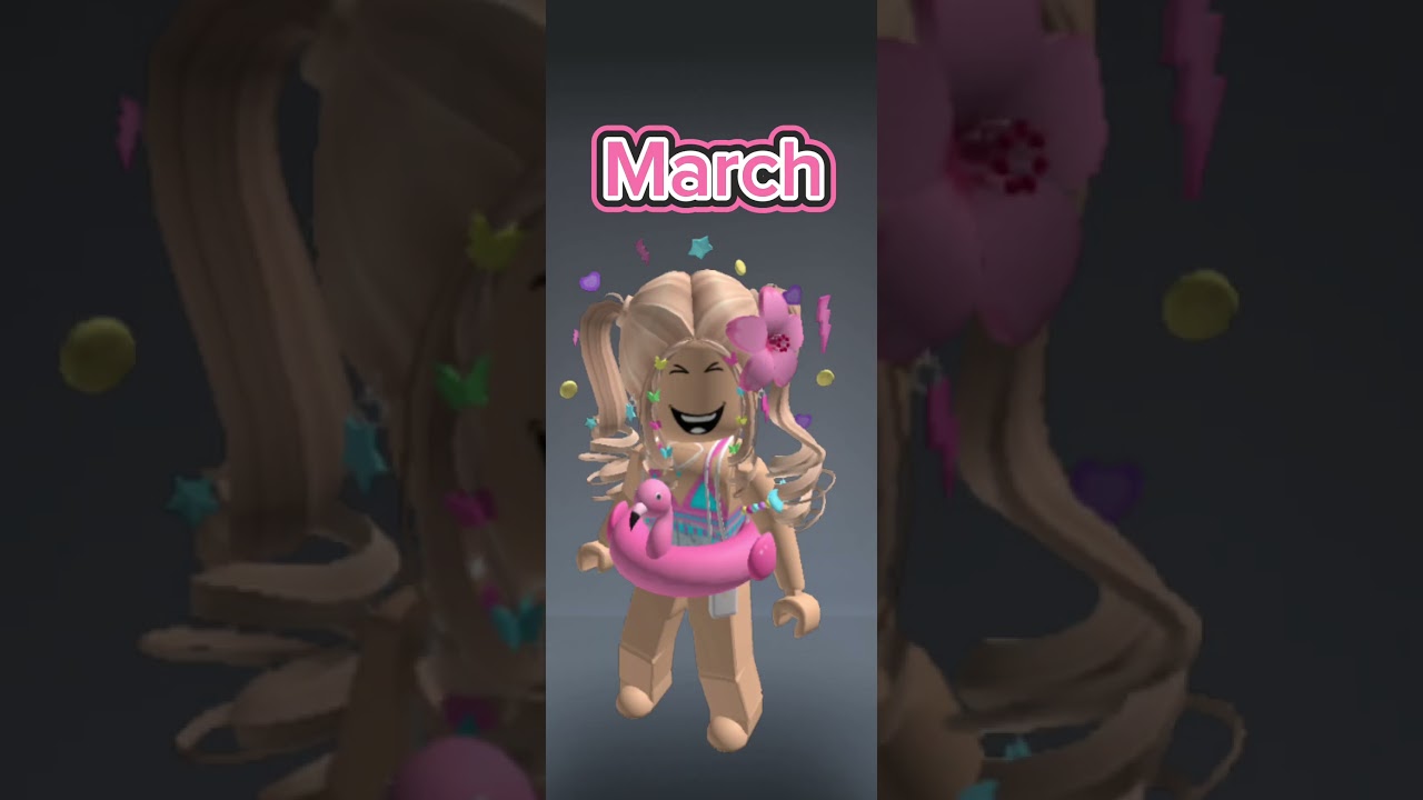 Birth-month = Roblox avatar Pt 1