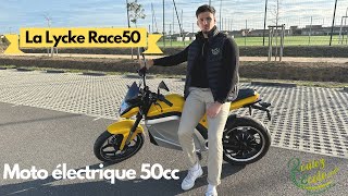 LYCKE RACE50 | La moto électrique 50cc la plus efficace