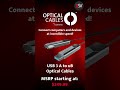 Corning S USB 3 A To UB Optical Cables Amplify Your Data Transfer Corning S USB 3 A To UB Optical Cables Amplify Your Data Transfer