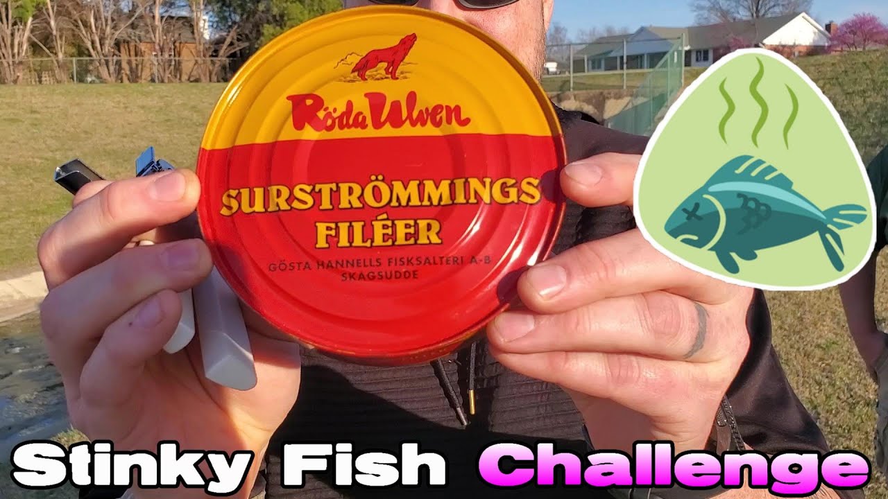 Stinky Fish Challenge Smells Like Death Surströmming RÖDA ULVEN