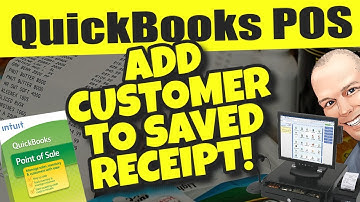 QuickBooks POS: Add Customer After Receipt Is Done