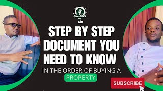 Step by step breakdown of the essential documents you need to secure the deal!