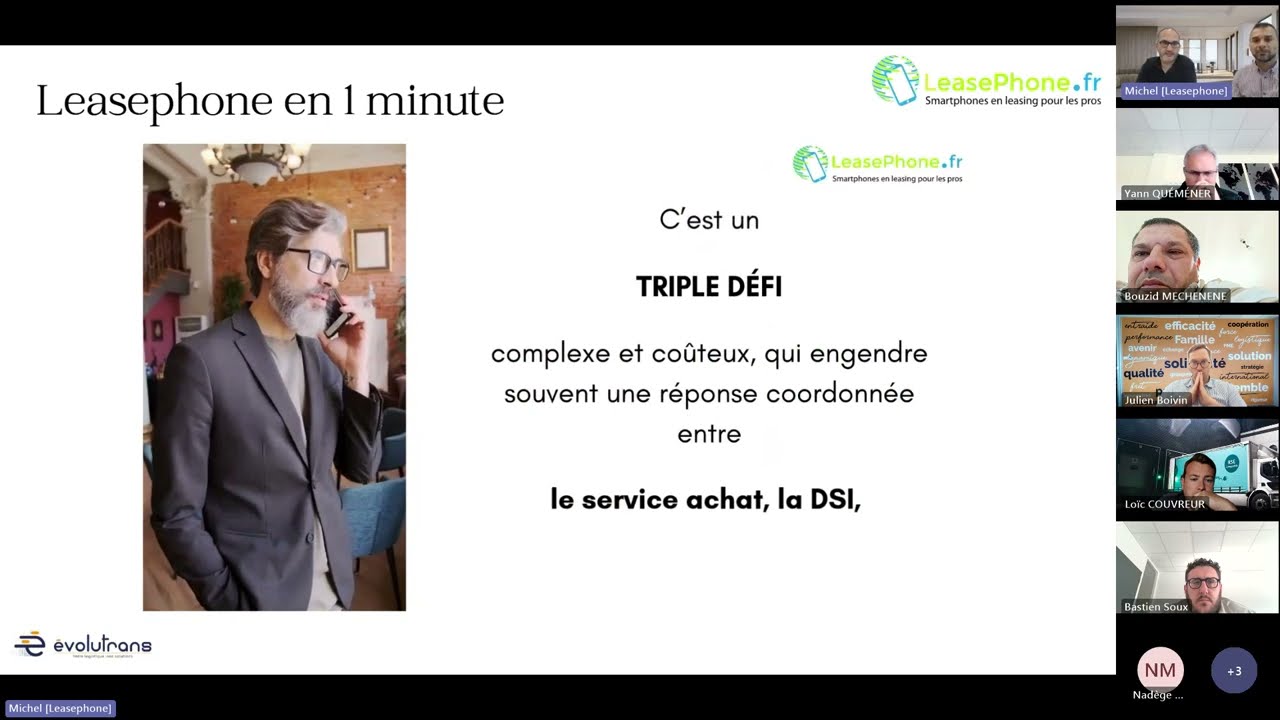 Webinar Leasephone - Réussir le passage au reconditionné pour votre flotte mobile