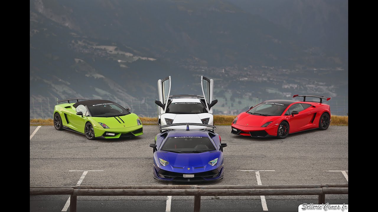 Shooting avec la Lambo_Squadra au Motor Sportive Day