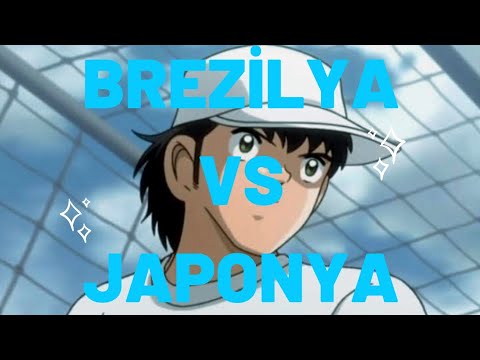 Kaptan Tsubasa Brezilya Vs Japonya Türkçe Alt Yazılı