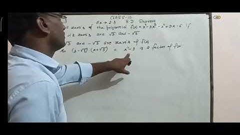 Class 10th, Rd sharma,exercise-2.3, question-5.