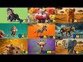 Baby Safari Animal Sounds Song | Nursery Rhymes | Giggles and Toons 🎵