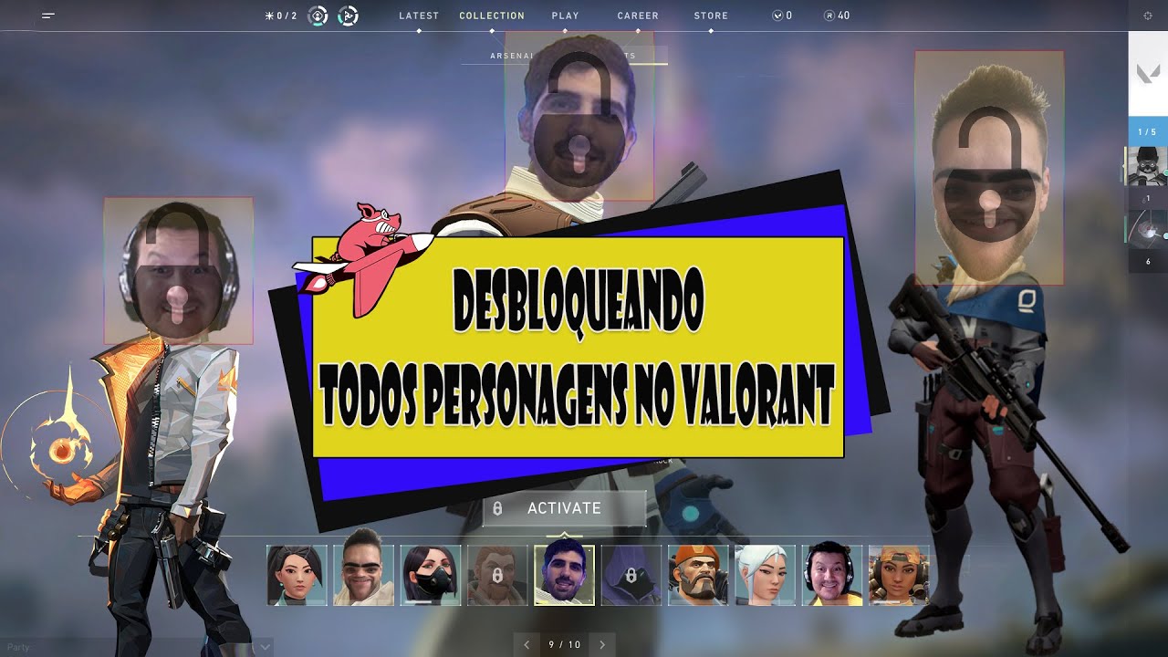 Valorant: descubra como desbloquear personagens no jogo, valorant