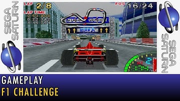 [Sega Saturn] F1 Challenge [4K, PAL, OSSC 4X]