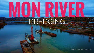Mon River dredging