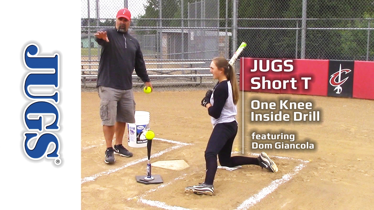 JUGS Short T One Knee Inside Drill JUGS Sports YouTube