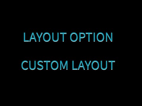 Custom Layout